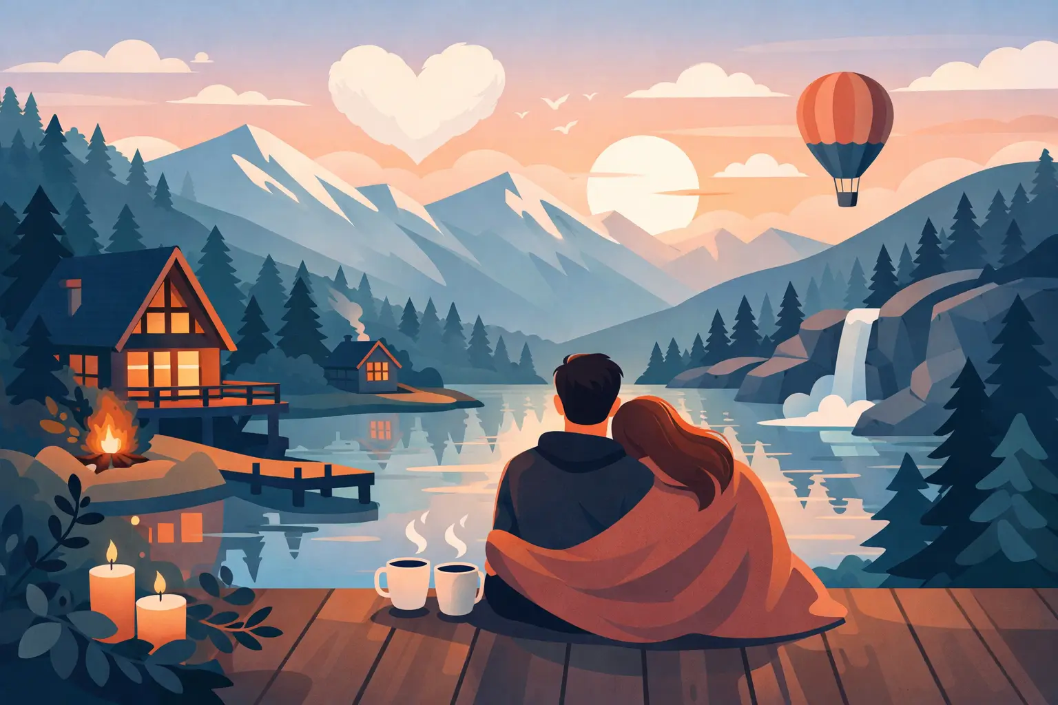10 idei weekend romantic la munte