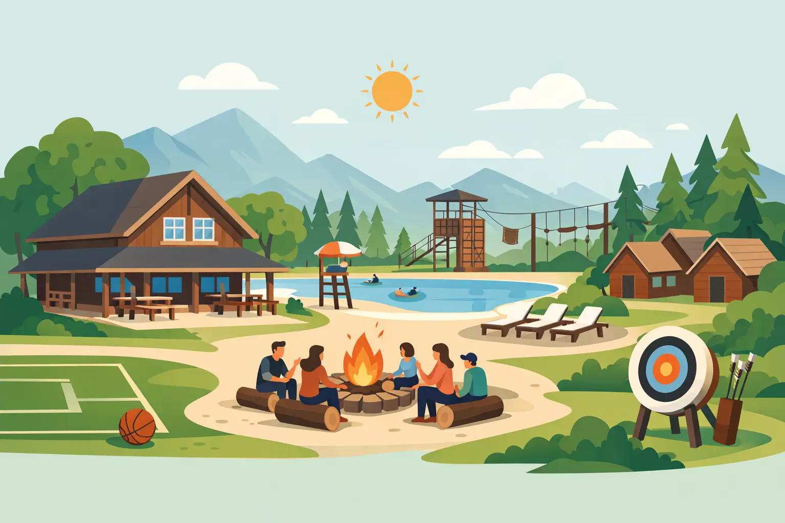 Camp Facilities That Make Group Stays Easier
